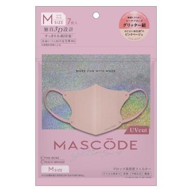 グリッター ピンクベージュ Mサイズ 7枚入