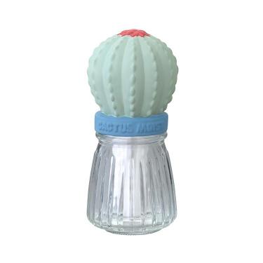 【自然気化式】 潤いマスコット ガラスサボテン タマサボテン