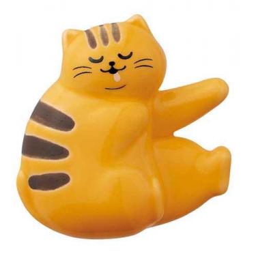 ぼてねこ箸置き 抱き枕