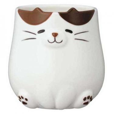 おすわりねこマグ みけ