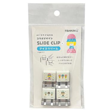 スライドクリップ L mizutama アイスクリーム