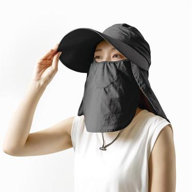 UVプロテクト シェードハット シャイン ブラック