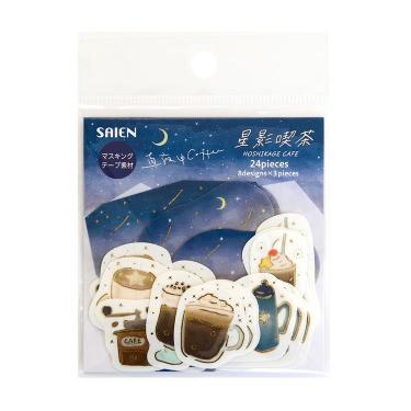 フレークシール 星影喫茶 真夜中Coffee