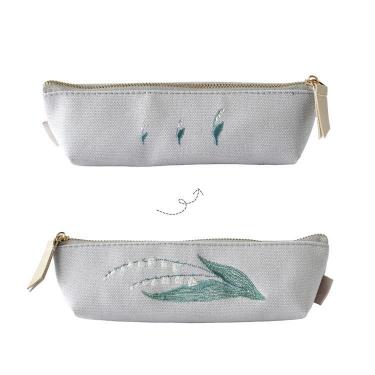 刺繍ペンケース スズラン