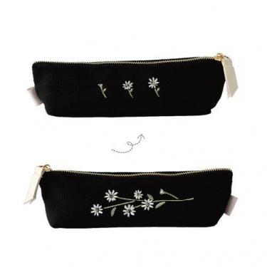刺繍ペンケース デイジー