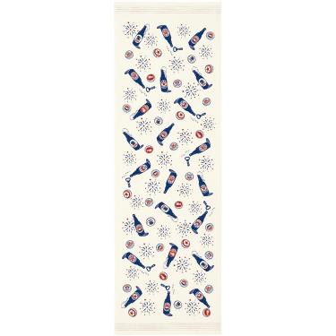 布ごよみ タオルてぬぐい 33×100cm 花火でカンパイ
