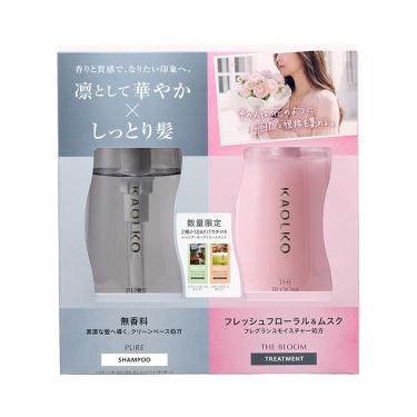 カオルコ ザ ブルームシャンプー&モイストトリートメント 本体+トライアル付きセット【数量限定】