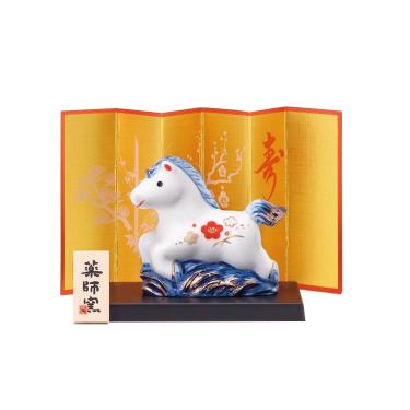 染錦招福午（小）