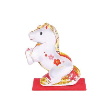 クリスタル午（福梅）