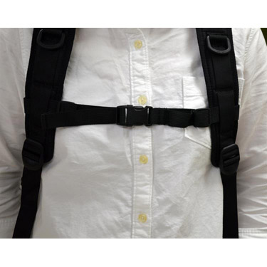 チェストベルト ブラック ソロツーリスト