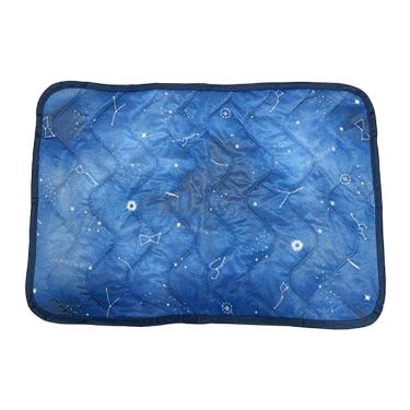 ひんやり枕カバー 45×65cm ネイビー