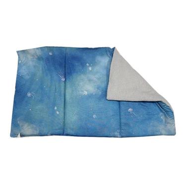 ひんやりおやすみタオル 40×70cm ブルー