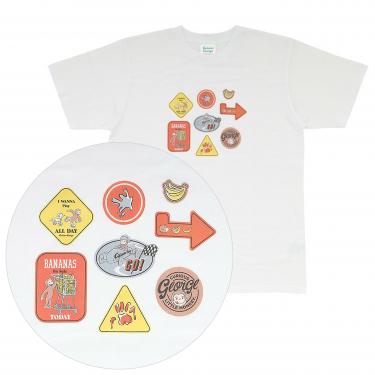 Tシャツ おさるのジョージ SPORTS Lサイズ LOF－T2023 