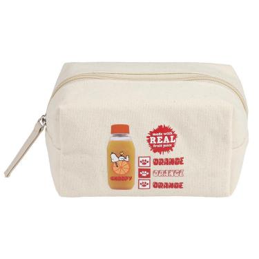 ポーチ スヌーピー&ウッドストック DRINK オレンジ LOF-T2024