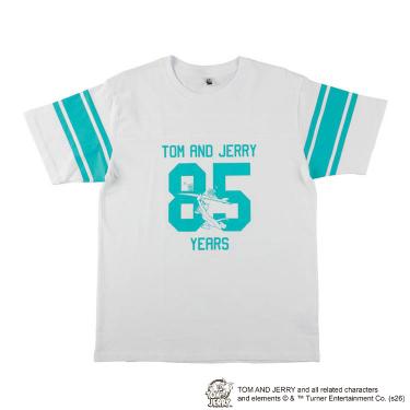 Tシャツ LOF-T2026 トムとジェリー ユニフォーム風 ホワイト