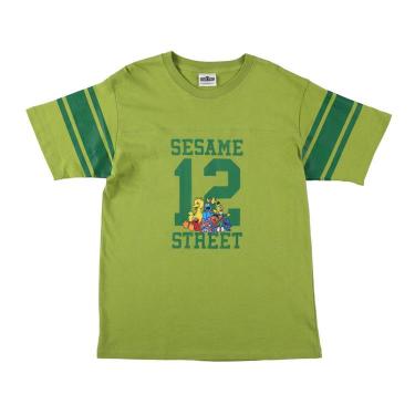 Tシャツ LOF-T2026 セサミストリート フットボール グリーン