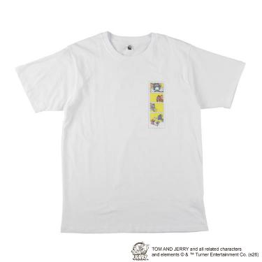 Tシャツ LOF-T2026 トムとジェリー 4カット写真風
