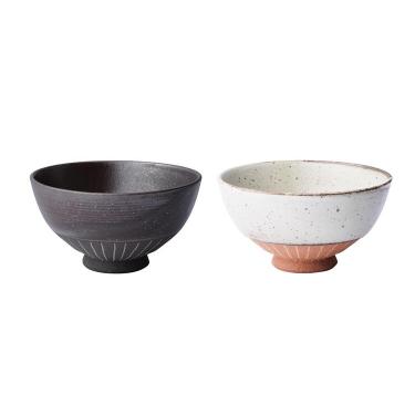 ｋｏｍａ 飯碗ペアセット レッド ブルー 幅11 2 奥行11 2 高さ6 8cm ホーム キッチン ロフト公式通販サイト Loft