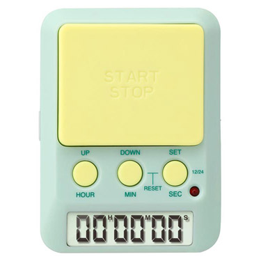 ラーニングタイマー T-587GN グリーン×イエロー