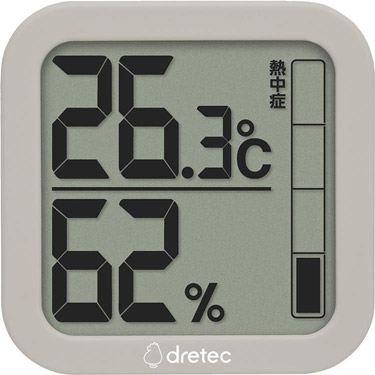 温湿度計ルフト　Ｏ－４０２　ベージュ
