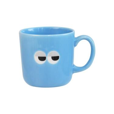 イロイロオメメ マグ 250ml ブルー