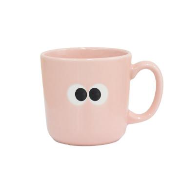 イロイロオメメ マグ 250ml ピンク