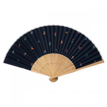 扇子 扇子袋セット カラードット: ファッション＆トラベル雑貨