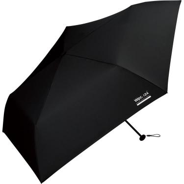 65%OFF【送料無料】 晴雨兼用 折りたたみ傘 IZA ブラック(ブラック LIGHT&SLIM 26.5cm