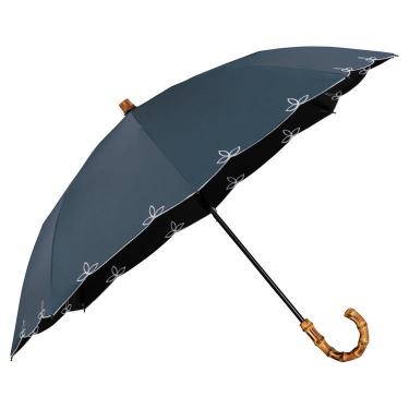 折りたたみ傘 晴雨兼用 遮光 遮熱 撥水 UVO2段 切り継ぎ