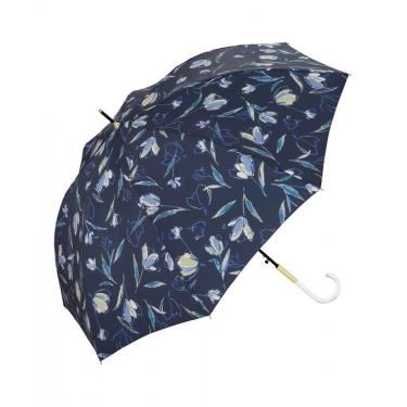 長傘 フローティングチューリップ ネイビー