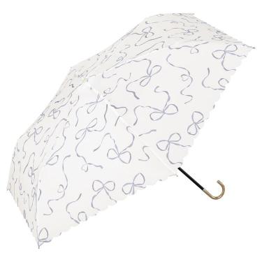 折りたたみ傘 ハートリボン オフ