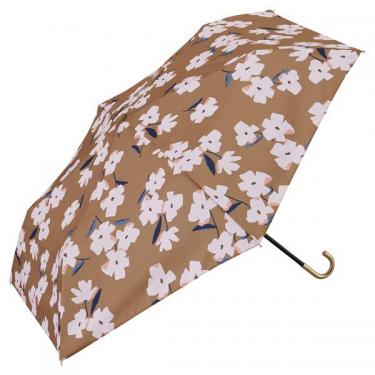 折りたたみ傘 フェリシティフラワー ブラウン