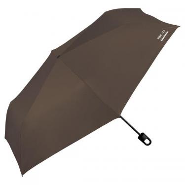 折りたたみ傘 晴雨兼用 IZA LARGE&HOOK ブラウン