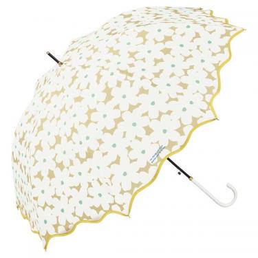 長傘 フロラージュ ベージュ