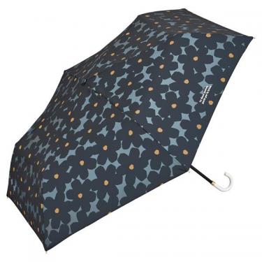 折りたたみ傘 フロラージュ ネイビー