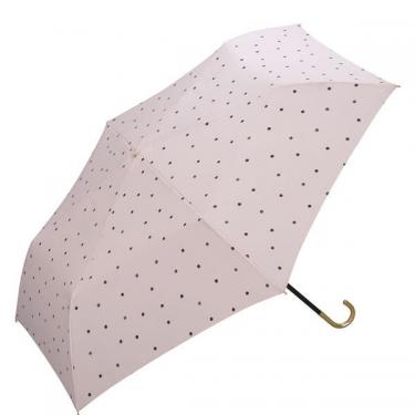 折りたたみ傘 ミルキードット ピンク