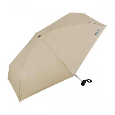 折りたたみ傘 晴雨兼用 遮熱 IZA COOLcompact ベージュグレー