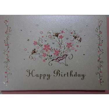 バースデーカード 花束【ロフト限定】