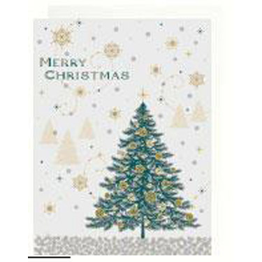 クリスマスカード ツリー