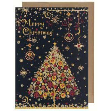 ベーシッククリスマスカード ツリー GX3913