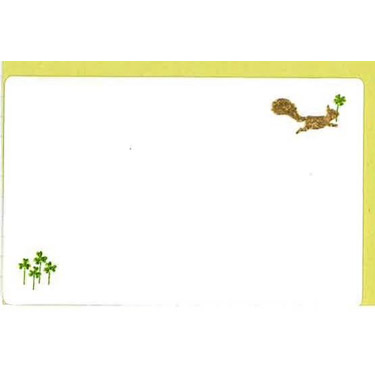 ネームカードセット GN1846 リス スモーキーイエロー【ロフト限定】