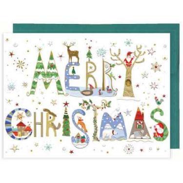 クリスマスカード 大 GX4402