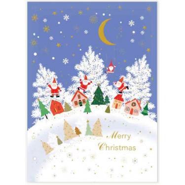 クリスマスサンタポストカード PX4461