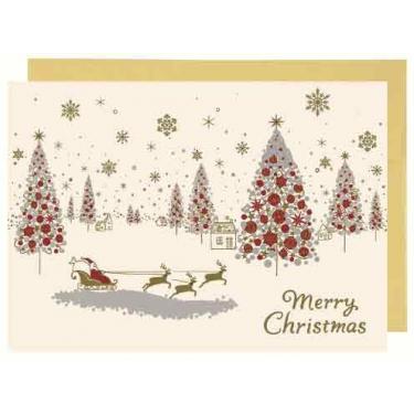 クリスマスカード 小 GX4416