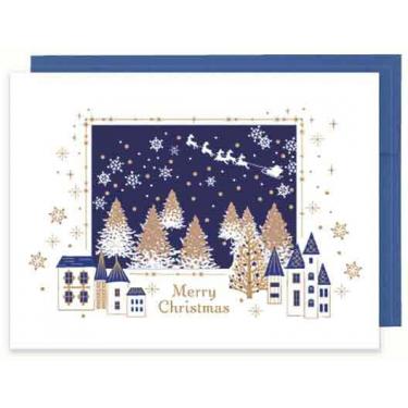 クリスマスカード 大 GX4422