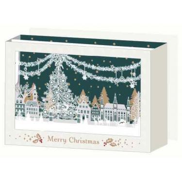 クリスマスカード レーザーカット GX4424