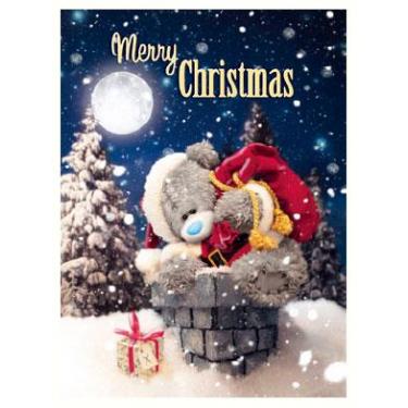 クリスマス3Dポストカード PX-4562
