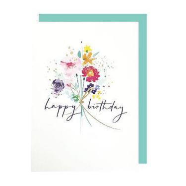 バースデーカード ブーケ