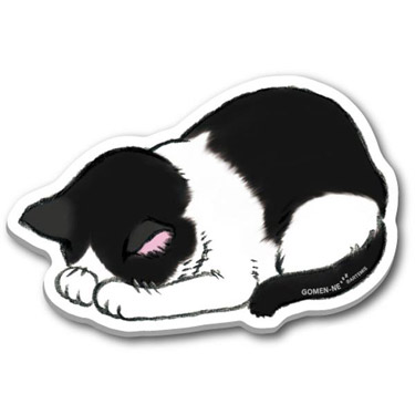 ごめん寝マウスパッド ハチワレ
