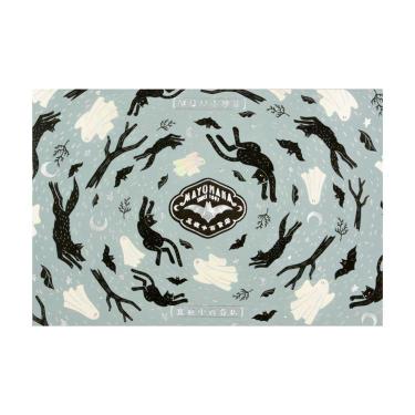 箔押しポストカード オビワン×ロッカク 真夜中百貨店